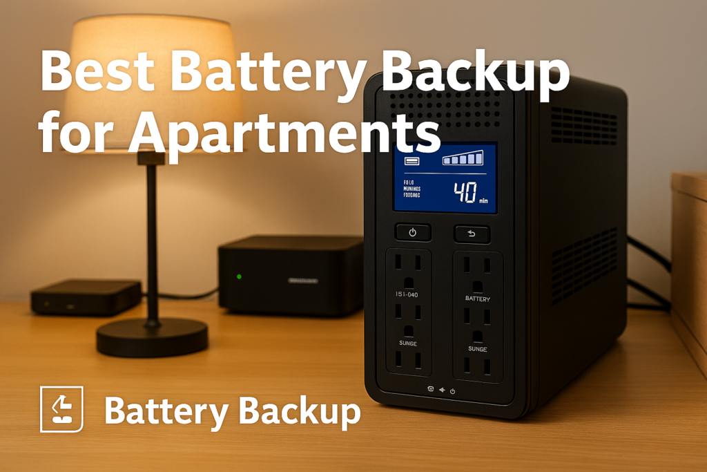 Best Battery Backup for Apartments