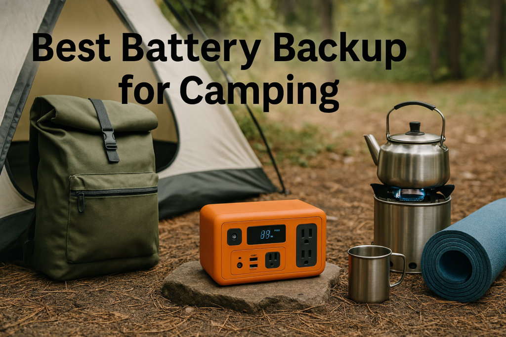 Best Battery Backup for Camping