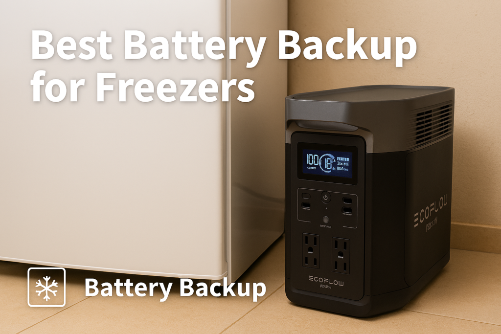 Best Battery Backup for Freezers