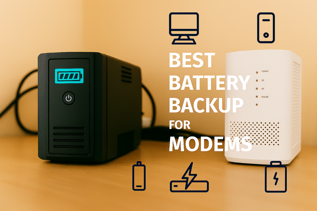 Best Battery Backup for Modems