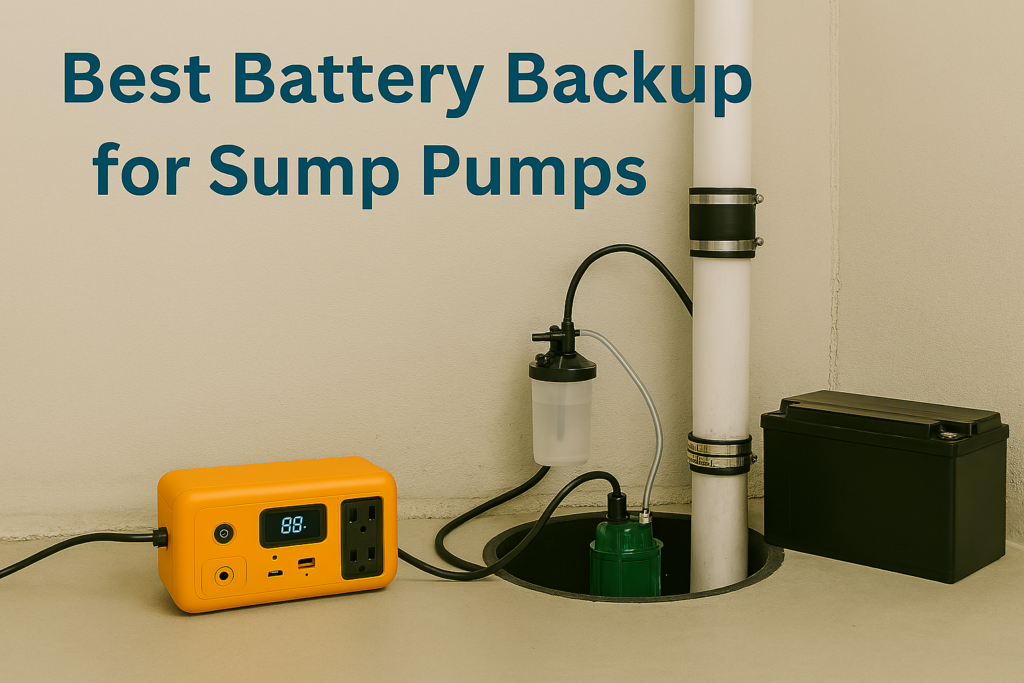 Best Battery Backup for Sump Pumps