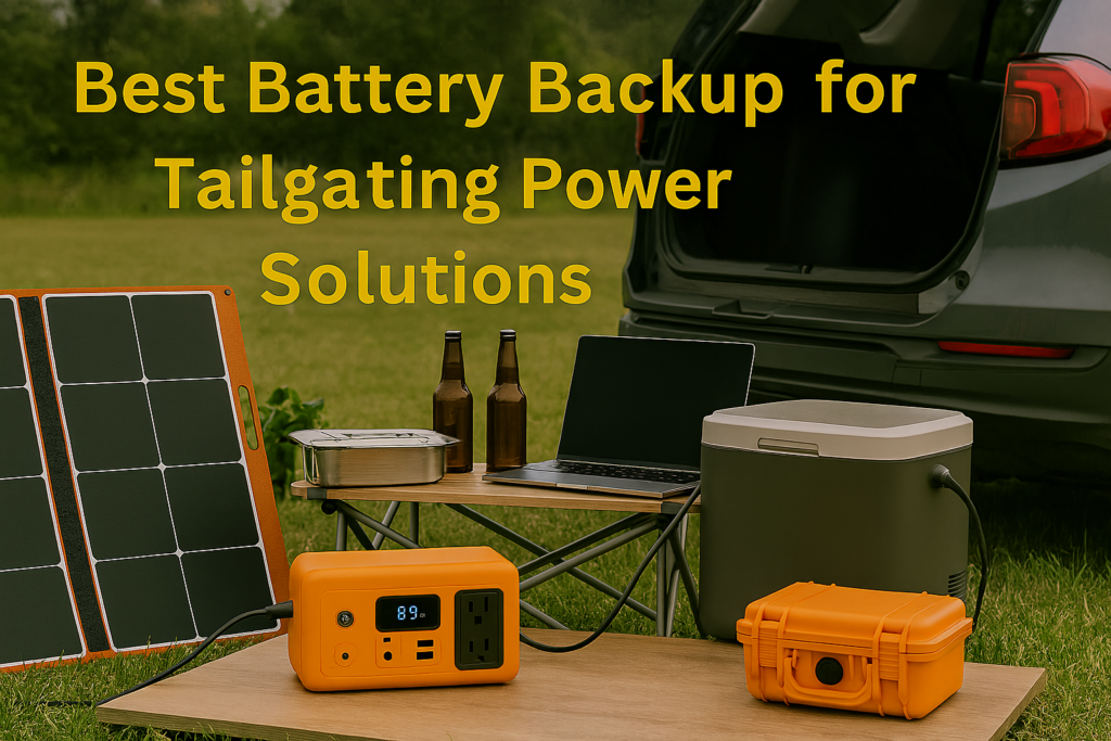 Best Battery Backup for Tailgating