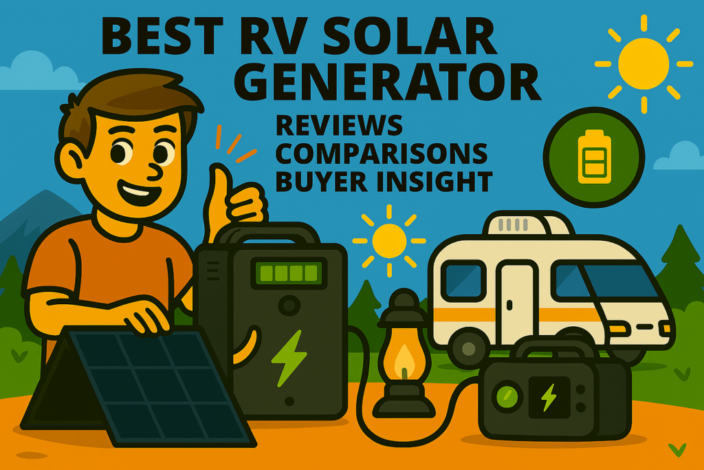 Best RV Solar Generator - Reviews - Comparisons - Buyer Insight