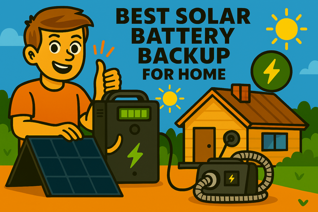Best Solar Battery Backup for Home  – Reviews – Comparisons – Buyer Insight