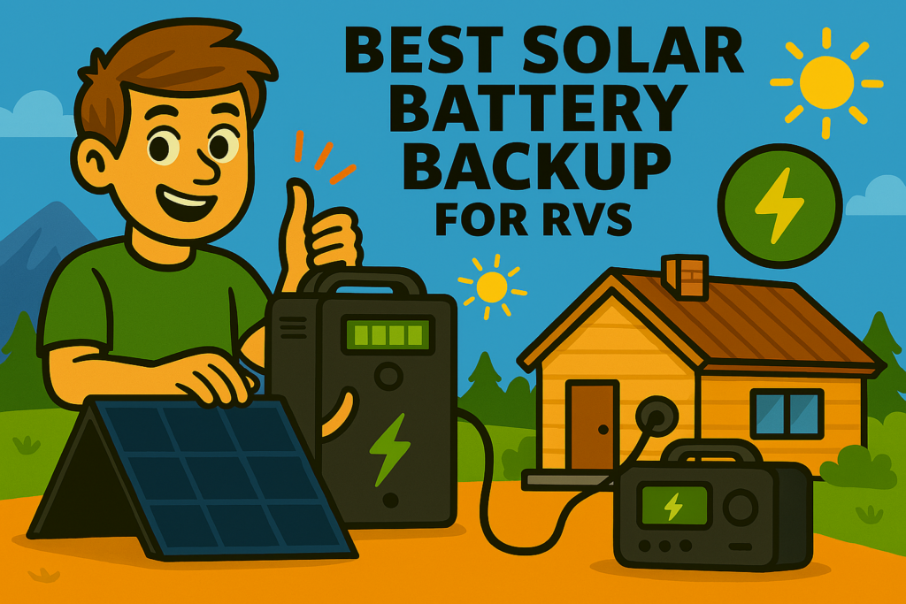 Best Solar Battery Backup for RVs – Reviews – Comparisons – Buyer Insight