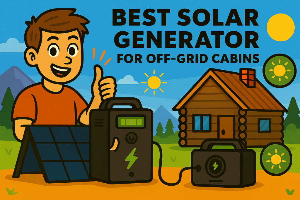 Best Solar Generator for Off‑Grid Cabins – Reviews – Comparisons – Buyer Insight