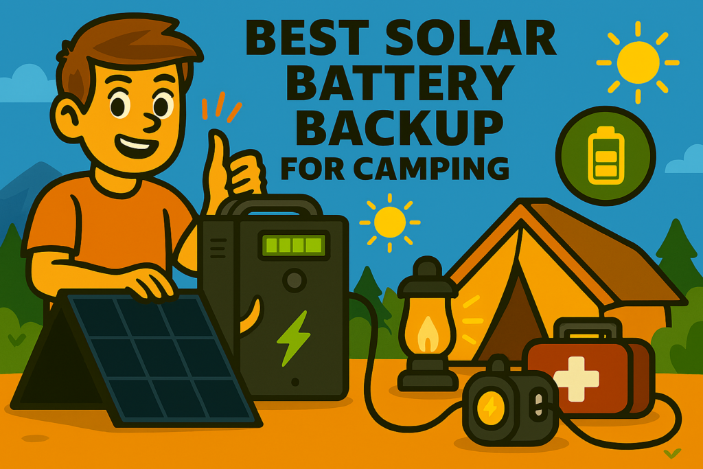 Best Solar Battery Backup for Camping – Reviews – Comparisons – Buyer Insight