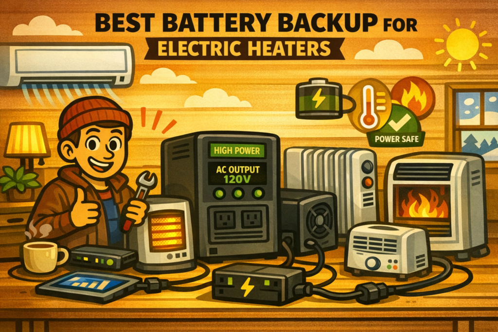 Best Battery Backup for Electric Heaters – Reviews – Comparisons – Buyer Insight