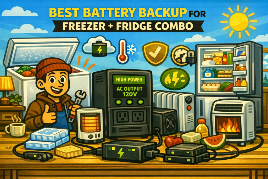 Best Battery Backup for Freezer + Fridge Combo – Reviews – Comparisons – Buyer Insight