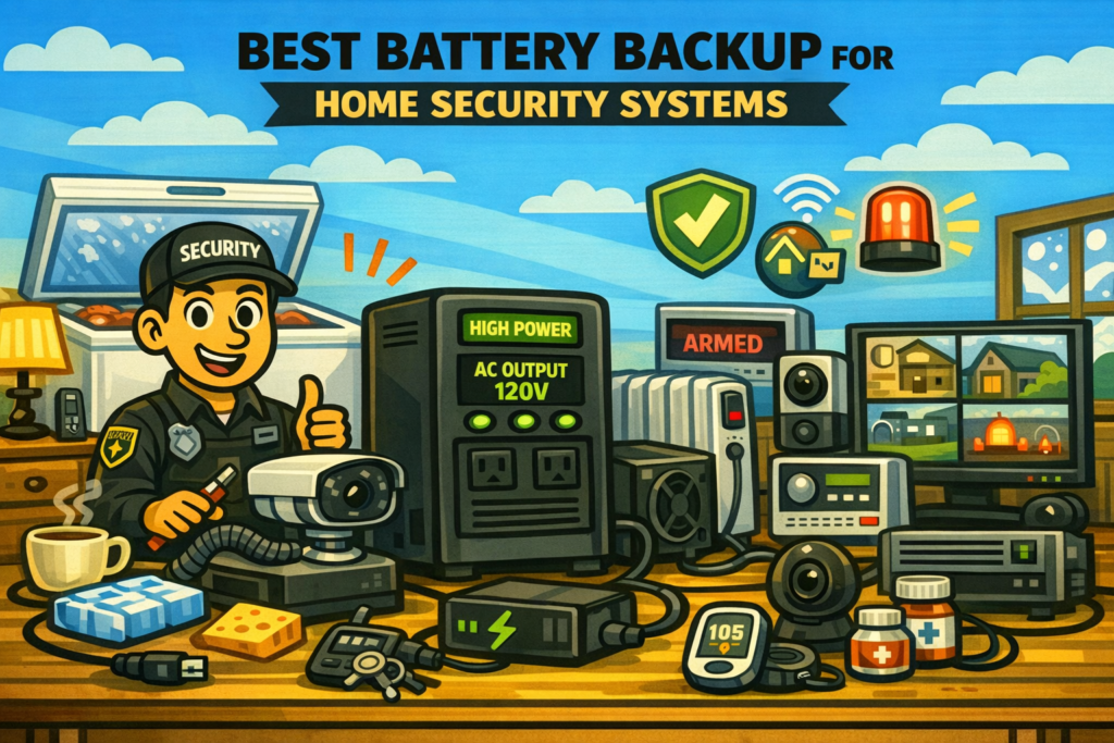 Best Battery Backup for Home Security Systems – Reviews – Comparisons – Buyer Insight
