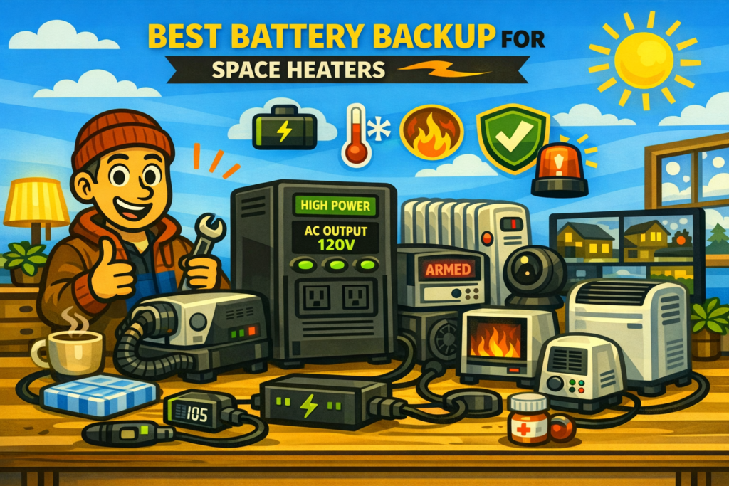 Best Battery Backup for Space Heaters – Reviews – Comparisons – Buyer Insight
