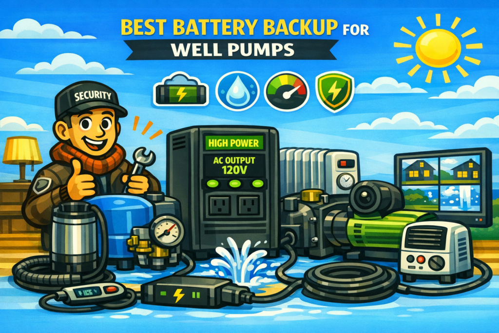 Best Battery Backup for Well Pumps – Reviews – Comparisons – Buyer Insight