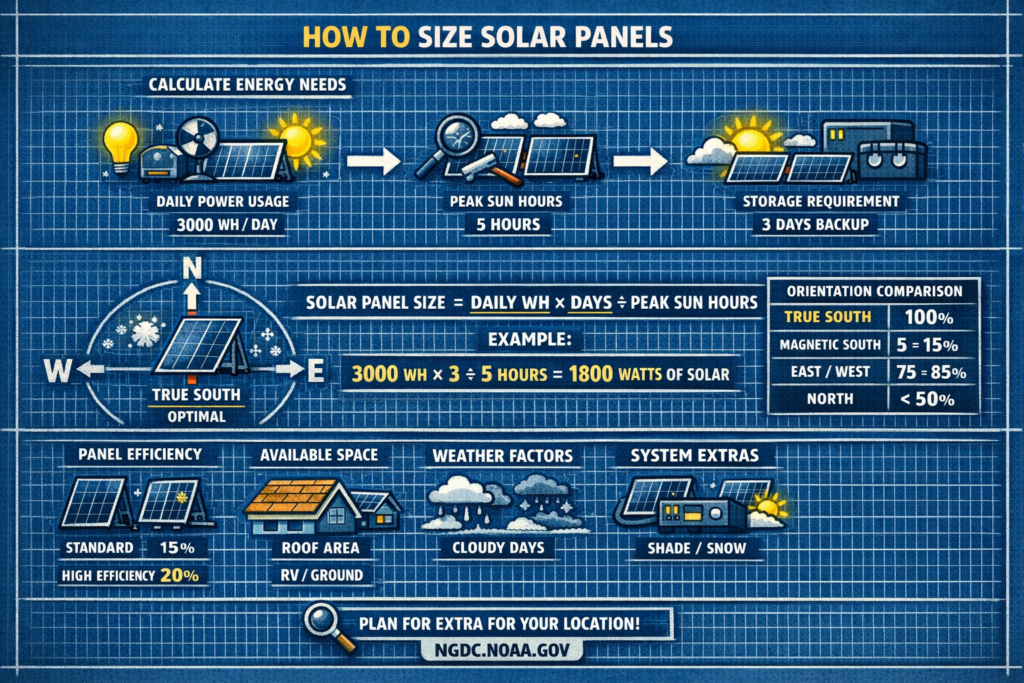 How to Size Solar Panels – Simple Step‑by‑Step Guide