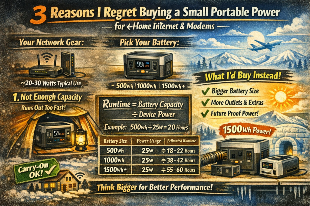 3 Reasons I Regret Buying a Small Portable Power Station (And What I’d Buy Instead)