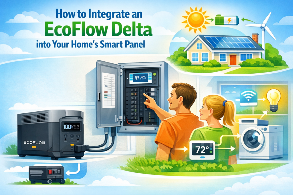 How to Integrate an EcoFlow Delta into Your Home’s Smart Panel